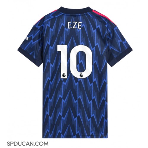 Zenski Nogometni Dres Arsenal Eberechi Eze #10 Gostujuci 2025-26 Kratak Rukav